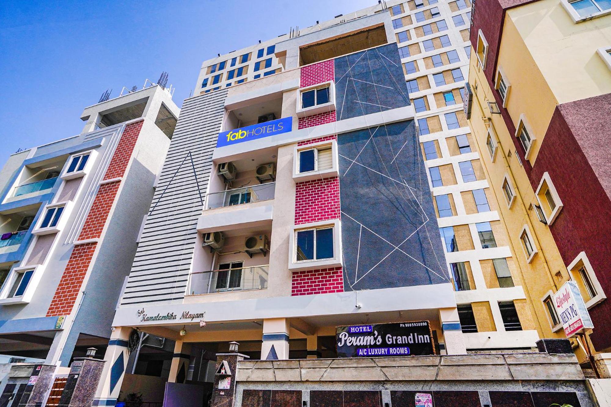 Fabhotel Perams Grand Inn - Hitech City Haïdarabad Extérieur photo